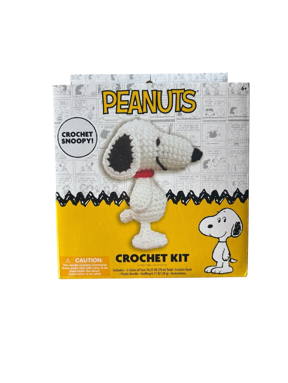 Peanuts Snoopy Crochet Kit